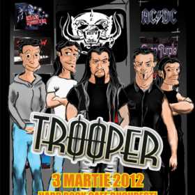 TROOPER – Rock Jukebox in Hard Rock Cafe pe 3 martie