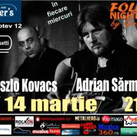 Concert Adrian Sarmasan si Laszlo Kovacs in Sinners