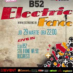 Concert Electric Fence in club B52