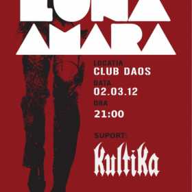 Concert Luna Amara si Kultika in club Daos din Timisoara