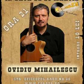 Concert Ovidiu Mihailescu in clubul E-varza