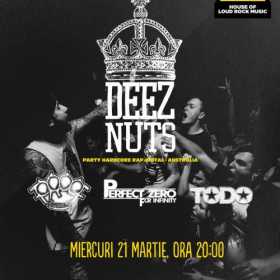 Concert ProoF, Deez Nuts, Perfect Zero For Infinity si Todo in club Fabrica