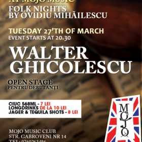 Concert Walter Ghicolescu in Club Mojo