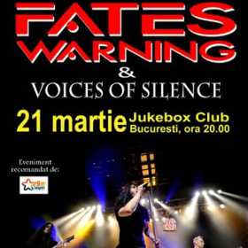 Programul concertului Fates Warning la Bucuresti