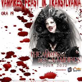 Trupa The Hourglass canta in deschiderea concertului Theatres des Vampires la Cluj