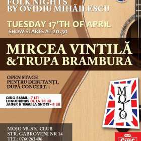 Concert Mircea Vintila cu Brambura la Mojo