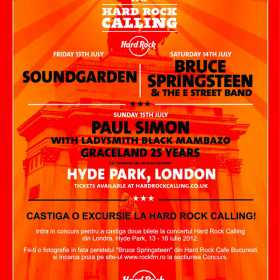 Hard Rock Cafe te trimite la cel mai tare eveniment muzical din Londra