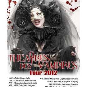 Informatii si reguli de acces la concertul Theatres des Vampires din Wings Club