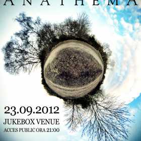 Concert Anathema, 23 septembrie in Jukebox Venue Bucuresti