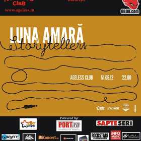 Concert acustic Luna Amara - Storytellers in Ageless Club