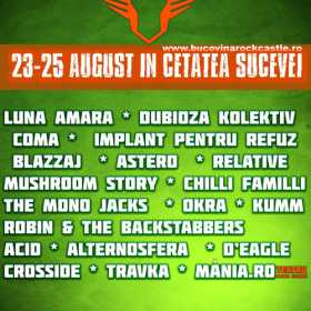 A doua editie a festivalului Bucovina Rock Castle in cetatea Sucevei