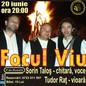Concert focul Viu in Sinner's Club la Folk Nights by Gorby editia 63