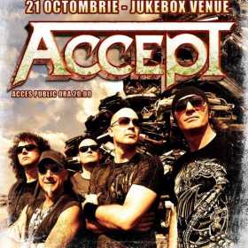 Concert Accept la Bucuresti in octombrie