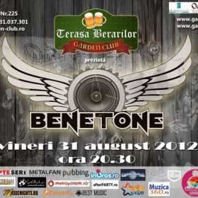 Concert BENETONE Band pe Terasa Berarilor - Garden Club