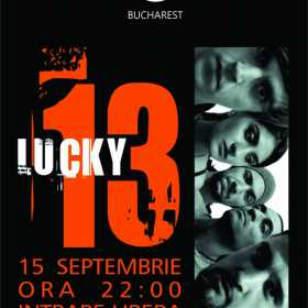 Concert Lucky 13 in Hard Rock Cafe