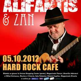 Nicu Alifantis si Zan – concert extraordinar pe 5 octombrie in Hard Rock Cafe