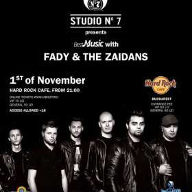 Concert Fady & the Zaidans in Hard Rock Cafe
