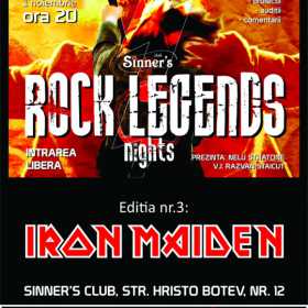 Rock Legends Nights: Iron Maiden in Sinners club
