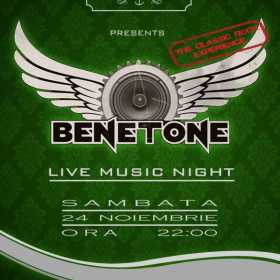 Concert BENETONE Band in Jameson Pub din Bucuresti