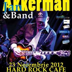 Concert Jan Akkerman in Hard Rock Cafe