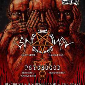 Concert Sin Of God si Psychogod in Private Hell Rock Club