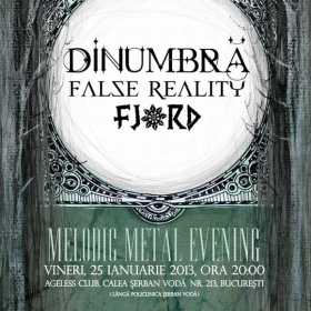 Concert DinUmbra, False Reality si Fjord in Ageless Club