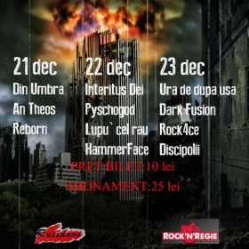 Trei seri metalice la Psychosounds Christmas Fest vs. the End of the World