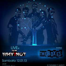Concert Antarctica si The Boxes in Club Why Not