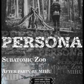 Concert Persona si Subatomic Zoo in Gambrinus Pub