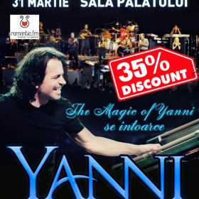 S-a modificat data concertului Yanni