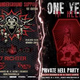 Soulrage, 9.7 Richter, Rising Feud, The Eyes Have It la Private Underground Support in Private Hell