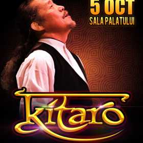 Celebrul muzician KITARO concerteaza in toamna la Bucuresti