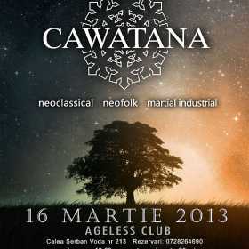 Concert Cawatana la Interplanetary Night I in Ageless Club din Bucuresti