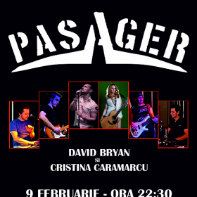 Concert David Bryan, Cristina Caramarcu si trupa Pasager in Hard Rock Cafe