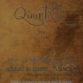 Concert QuantiQ in Studioul de Teatru Museion din Brasov