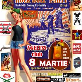 Las Pistolas Rock’n Roll Crazy Night in Ageless Club