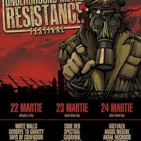 Argus Megere, Cadavrul si Spinecrusher - trei lansari in cadrul Underground Metal Resistance Festival