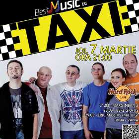 BestMusic cu Taxi in Hard Rock Cafe din Bucuresti