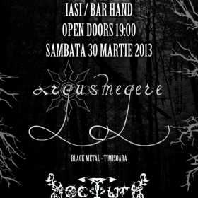 Concert Argus Megere si Nocturn in Bar Hand din Iasi