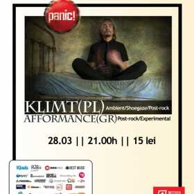 Concert KLIMT si Afformance in Panic! Club din Bucuresti