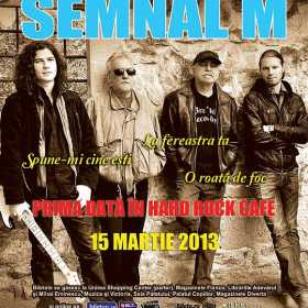 Concert SEMNAL M in Hard Rock Cafe din Bucuresti