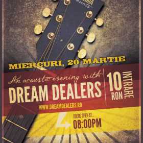 Concert acustic Dream Dealers in Alchemia