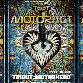 Concert tribut Motorhead, MOTORACT, in R&B Sibiu
