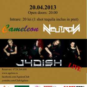 Concert Jadish, Neutron si Cameleon in Ageless Club