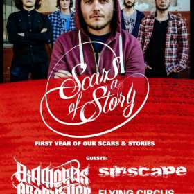 Concert Scars of a Story - un an de existenta in Flying Circus Pub Cluj-Napoca