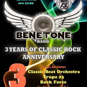 Concert aniversar Benetone Band in Route 66