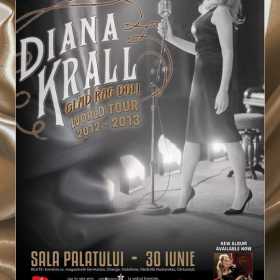 Diana Krall nu vine singura la Bucuresti: sotia lui Elvis Costello isi aduce gemenii cu ea