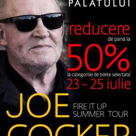 Bilete la Joe Cocker cu reducere de pana la 50%