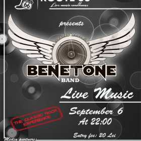 Concert BENETONE Band LIVE in Route 66