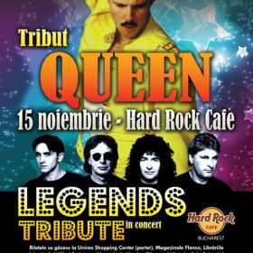 Avalansa de hituri QUEEN pe 15 noiembrie la Hard Rock Cafe